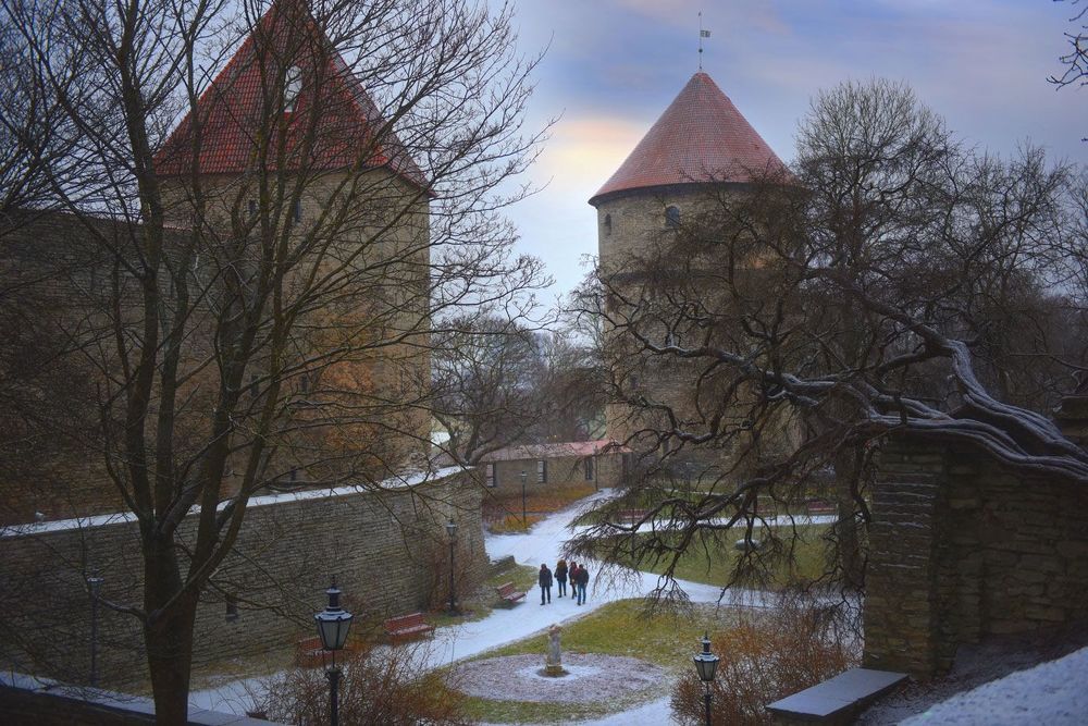 Старый город...