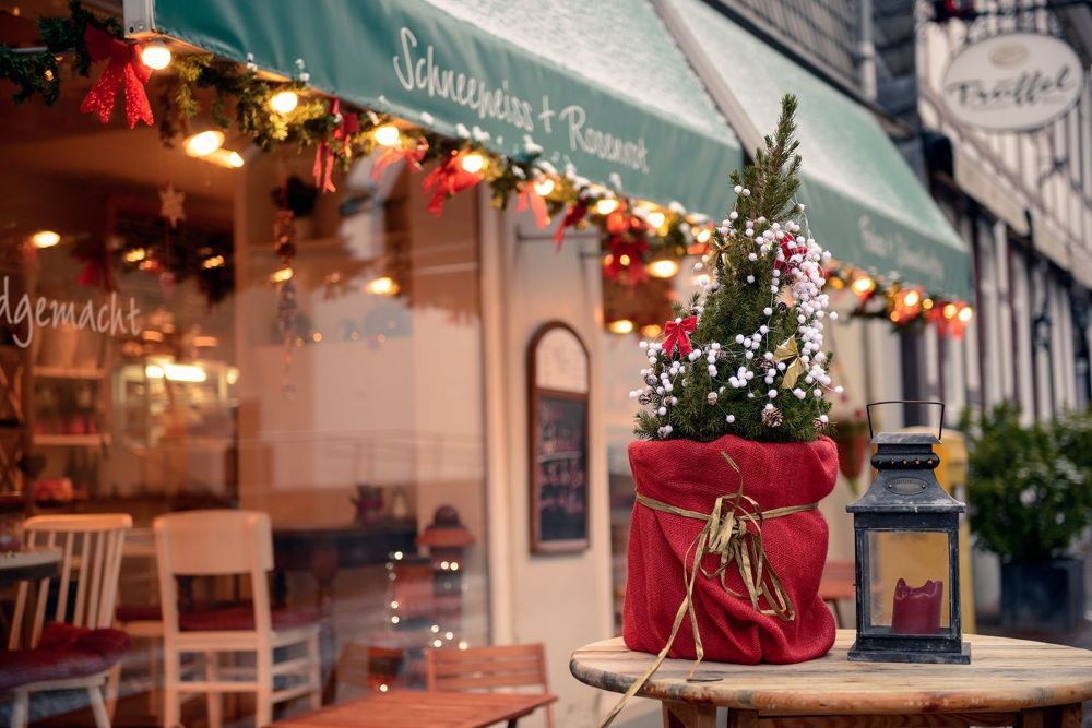 New year in Goslar, Germany