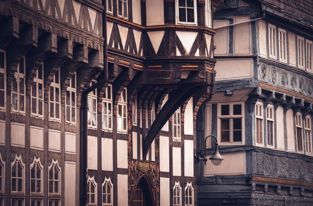 New year in Goslar, Germany