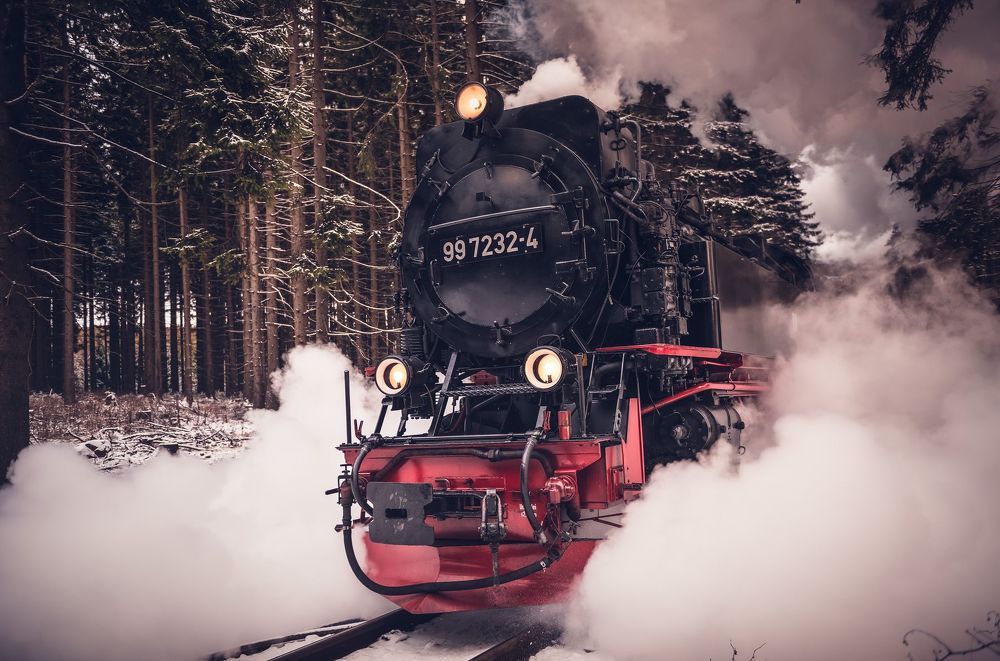 New year in Goslar, Germany
