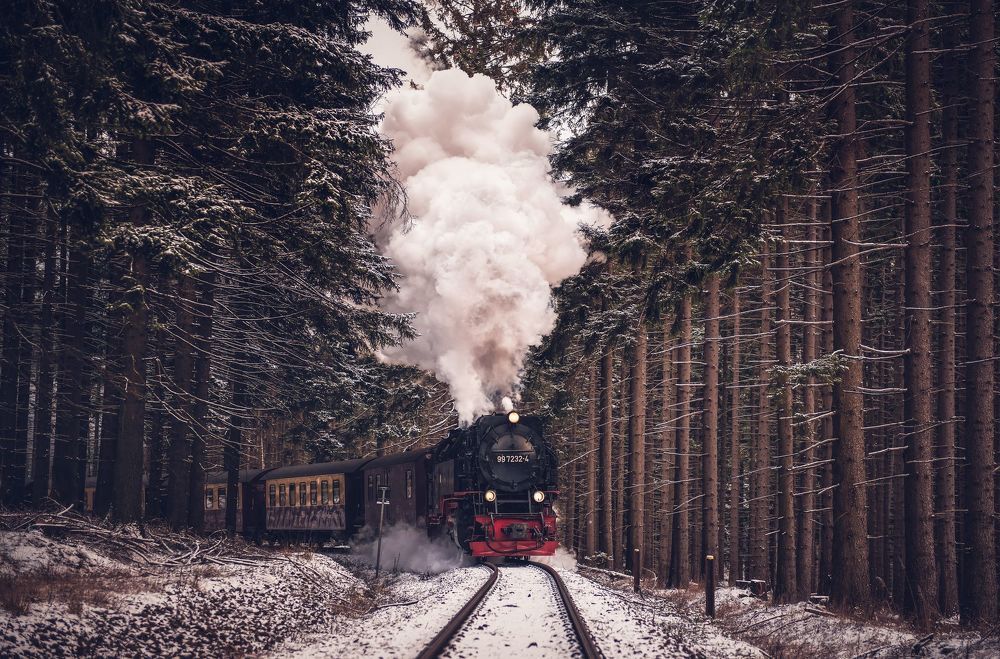 New year in Goslar, Germany