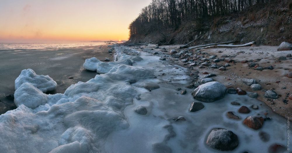 Рождественское утро на Балтийском море
