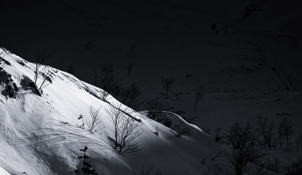 Snow mountain