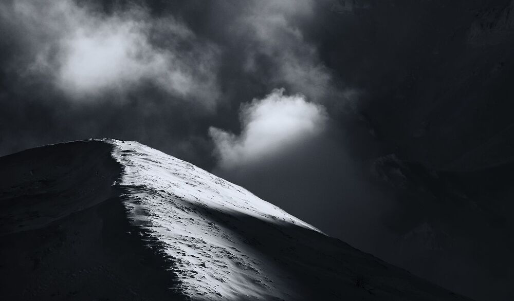 Snow mountain