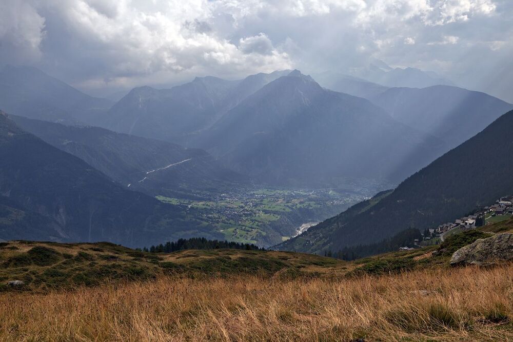 Из жизни деревушки Riederalp