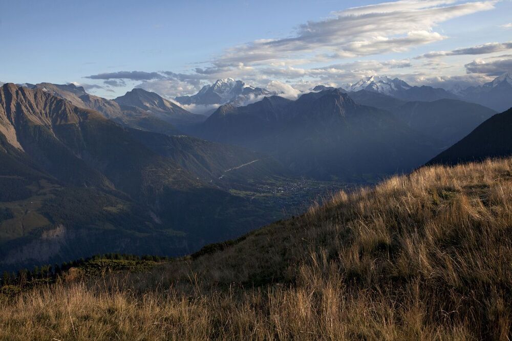 Из жизни деревушки Riederalp