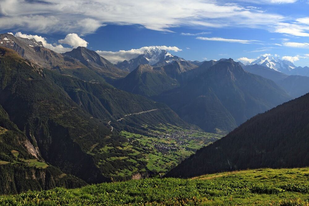 Из жизни деревушки Riederalp