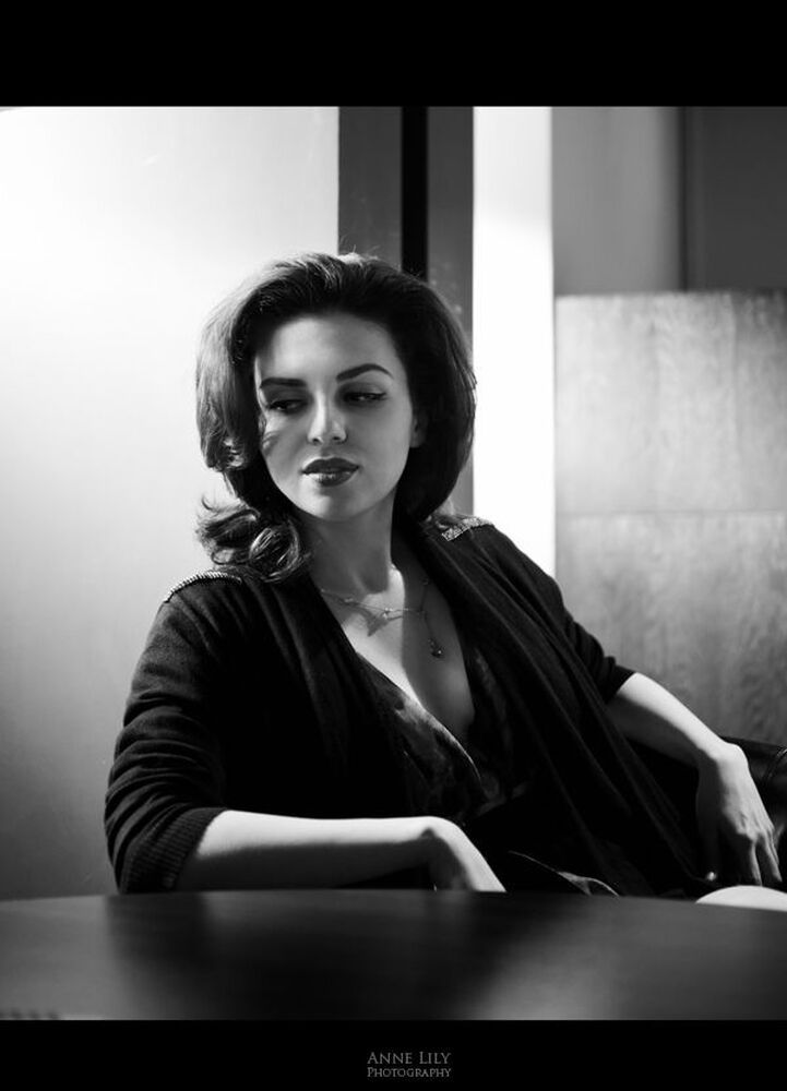 La femme en noir
