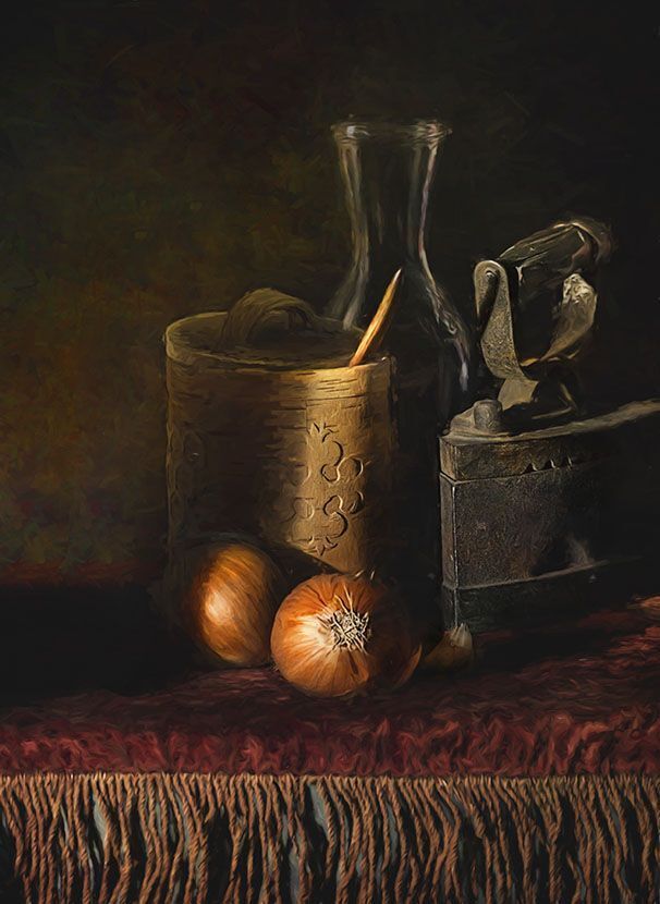 с луковицами