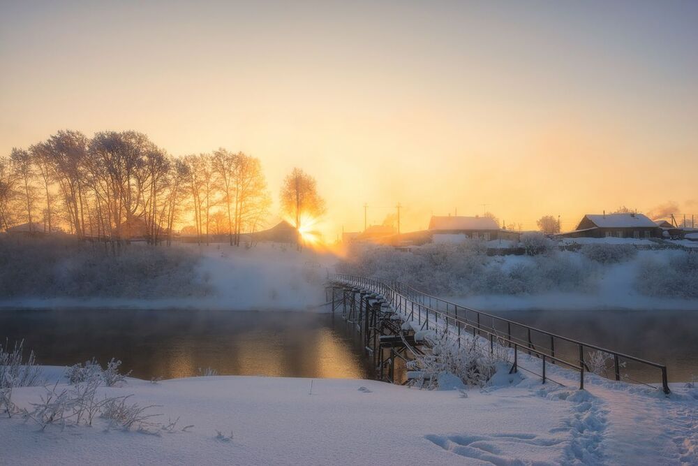 "Морозным утром I"