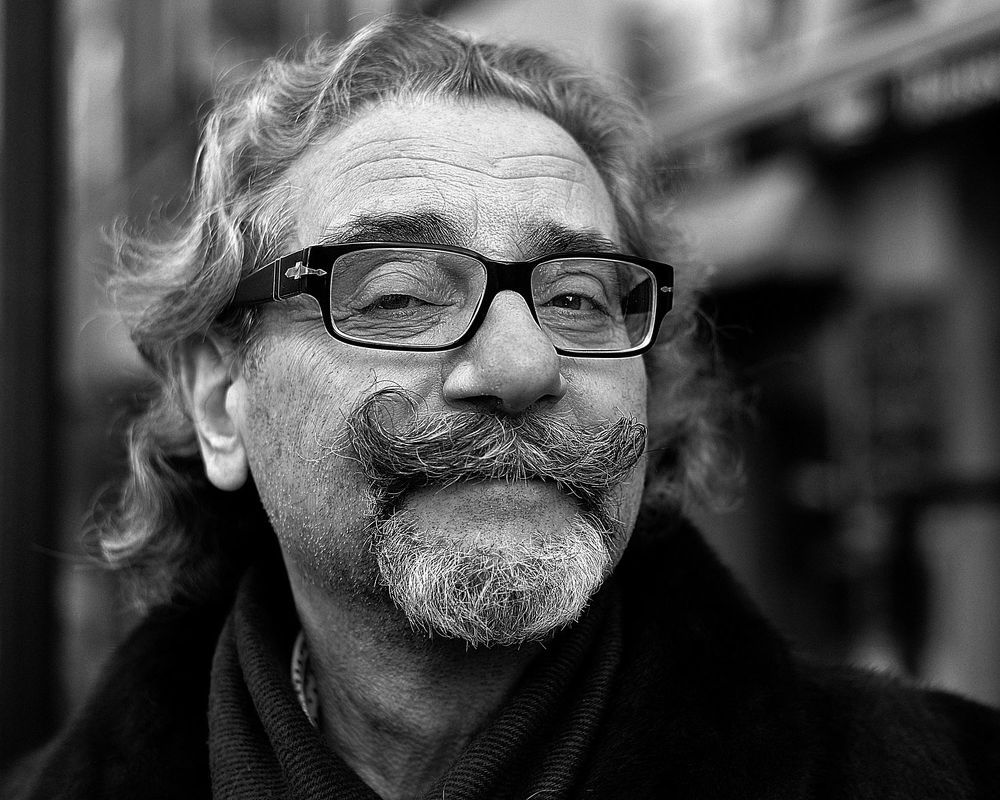 Street portraits.