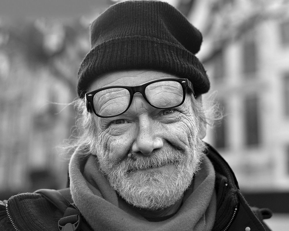 Street portraits.