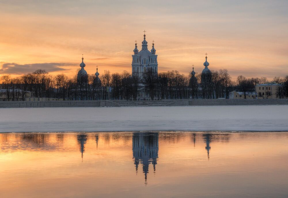 последний день зимы в Санкт-Петербурге