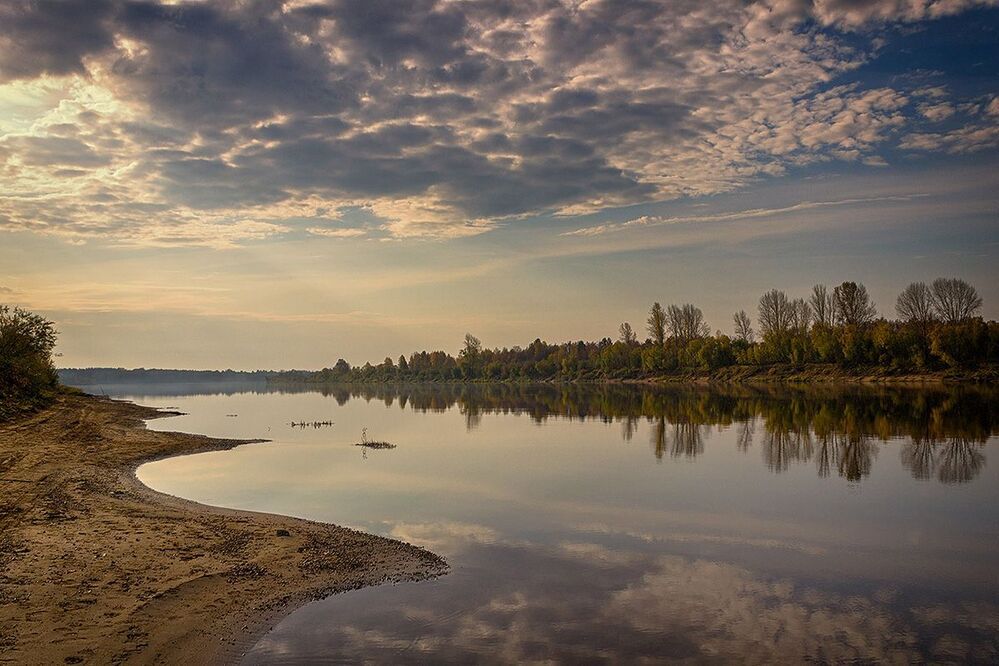 Под занавес заката... Кировская область. Россия. Under the sunset curtain ... Kirov region. Russia.