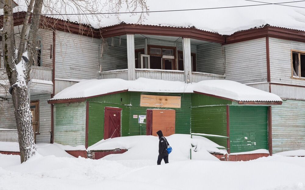 Улицы в снегу