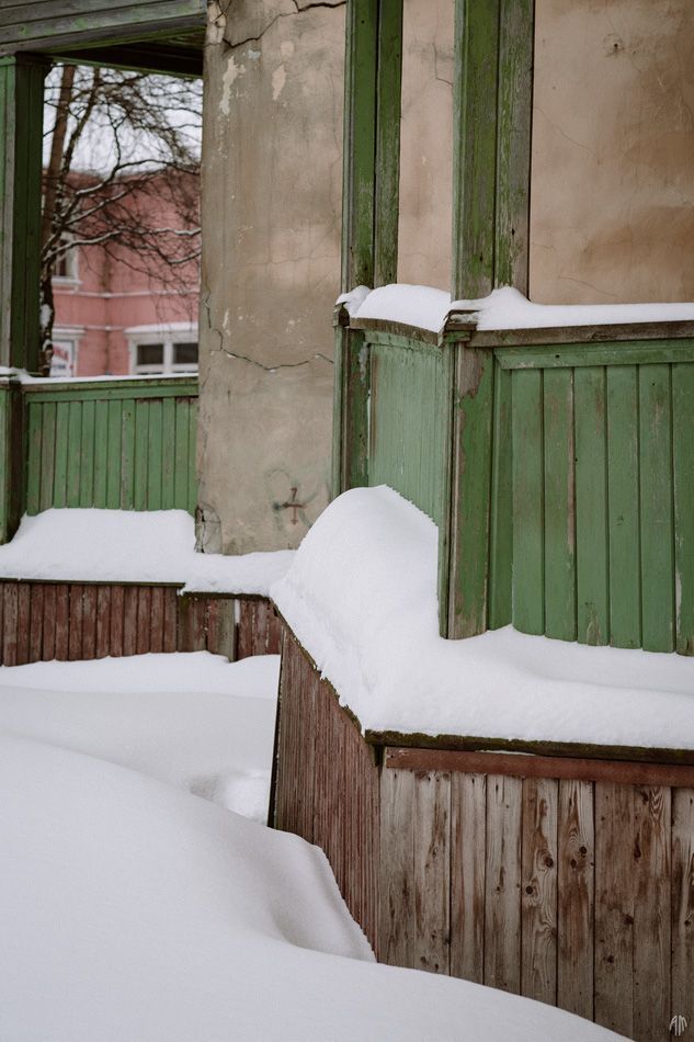 Улицы в снегу