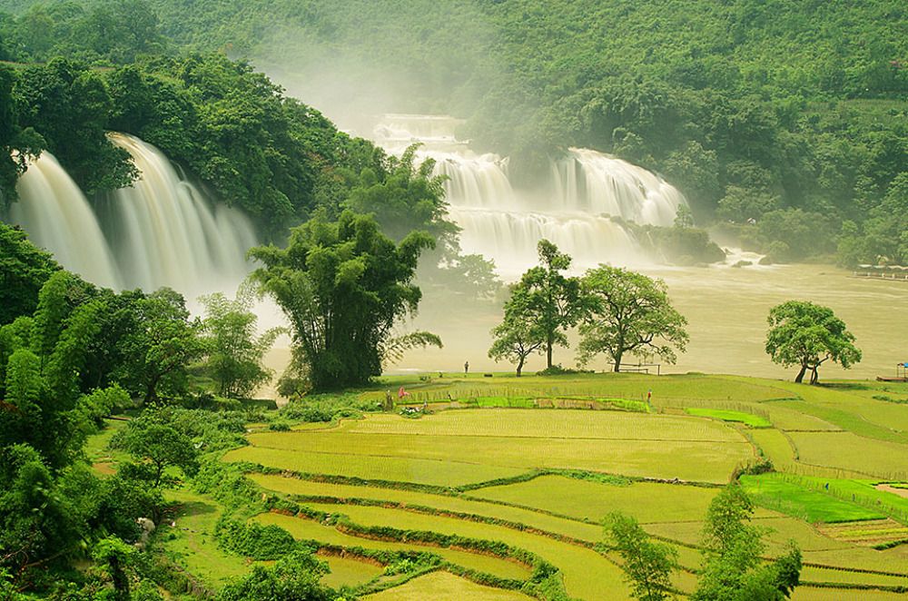 Water fall in Viet Nam