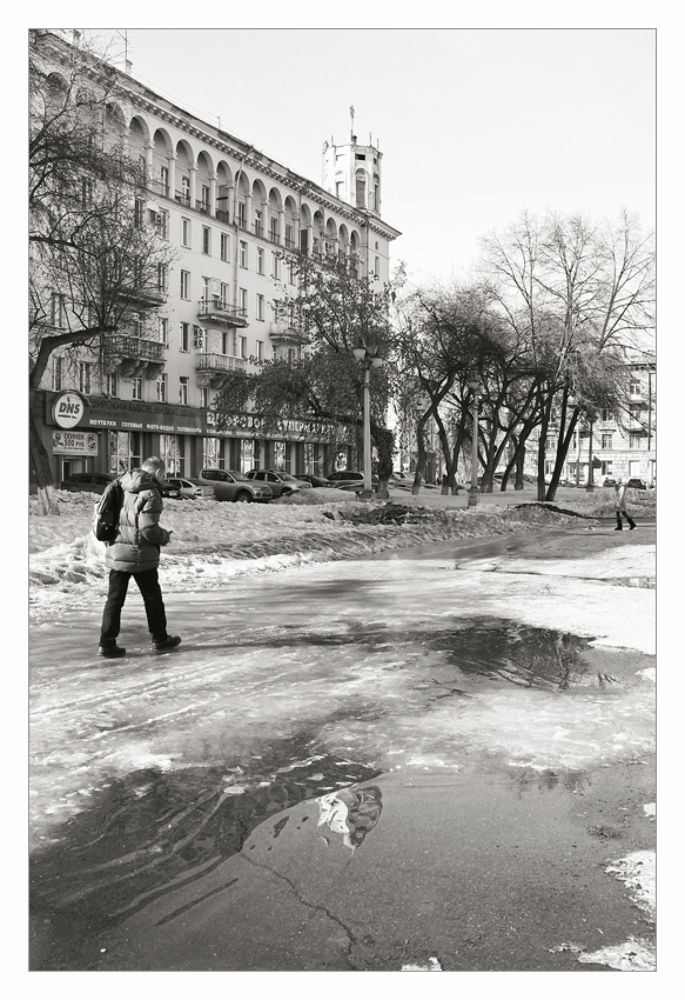 Черно-белая весна. Март.