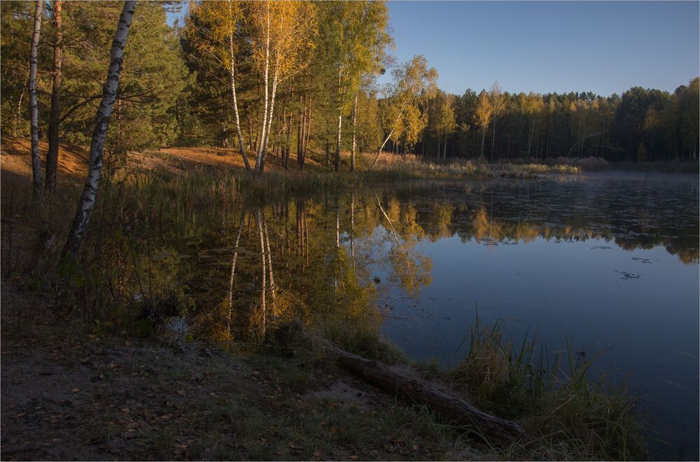 золотое время на Голубых озёрах