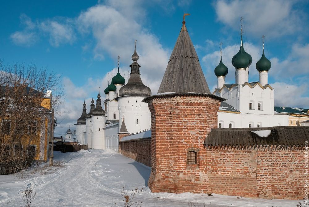 Зимний день в Ростове Великом