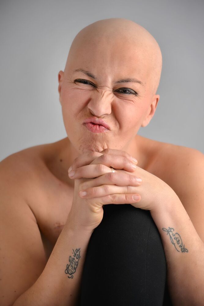 look cancer in the eyes