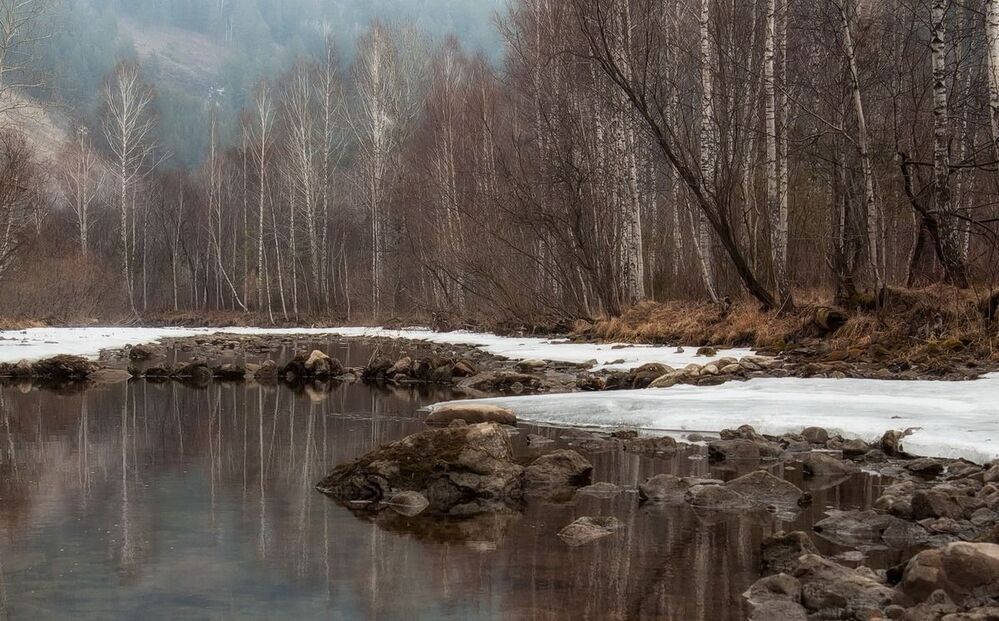 Весна на маленькой речке..
