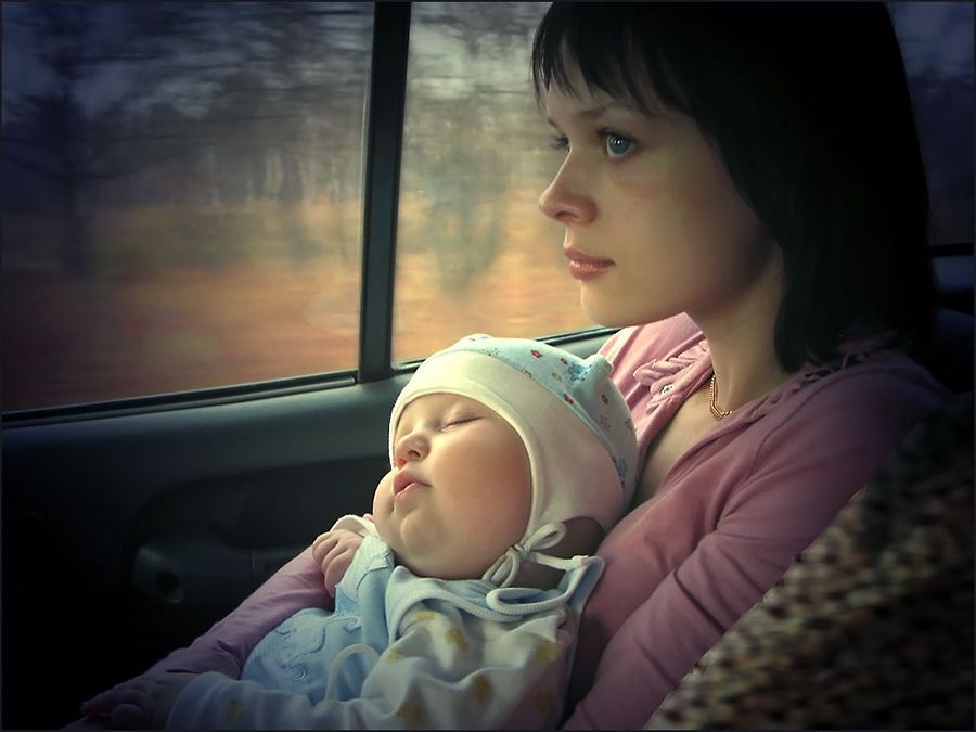 В дороге