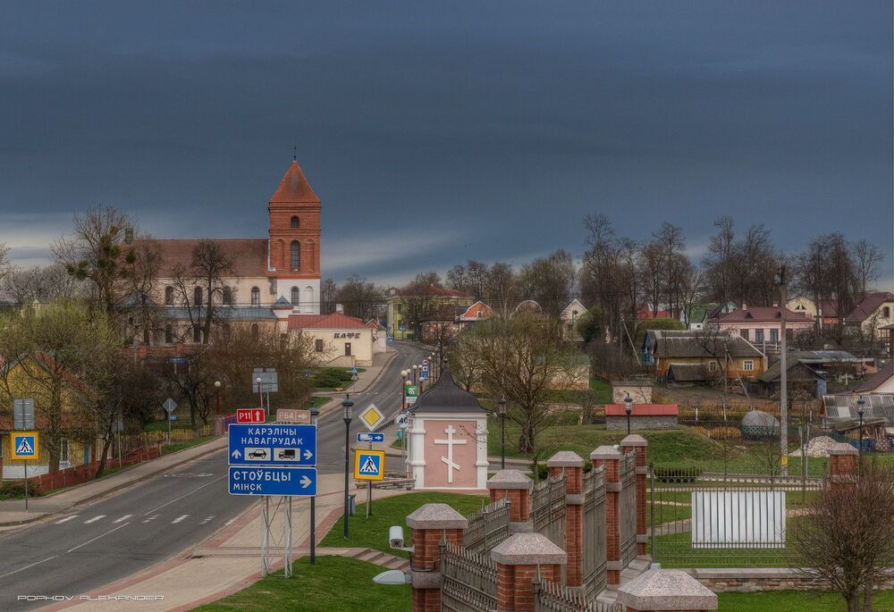 Вид на г.п Мир