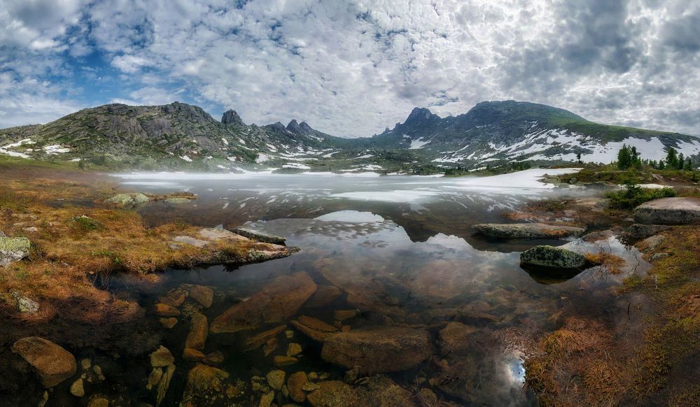 Озеро Каровое, Ергаки.