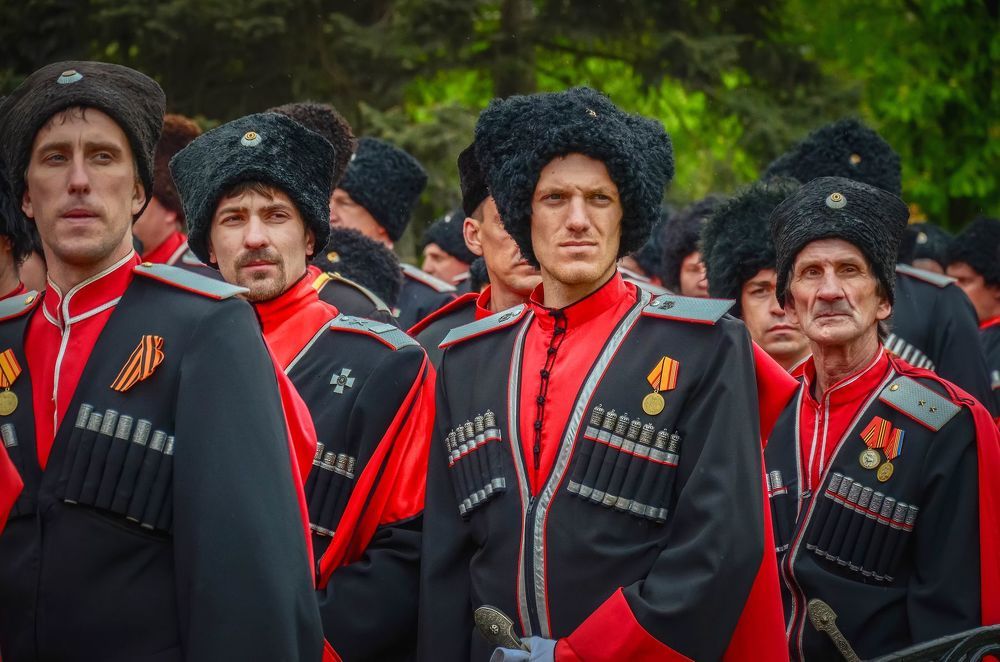 Парад Кубанского казачьего войска.