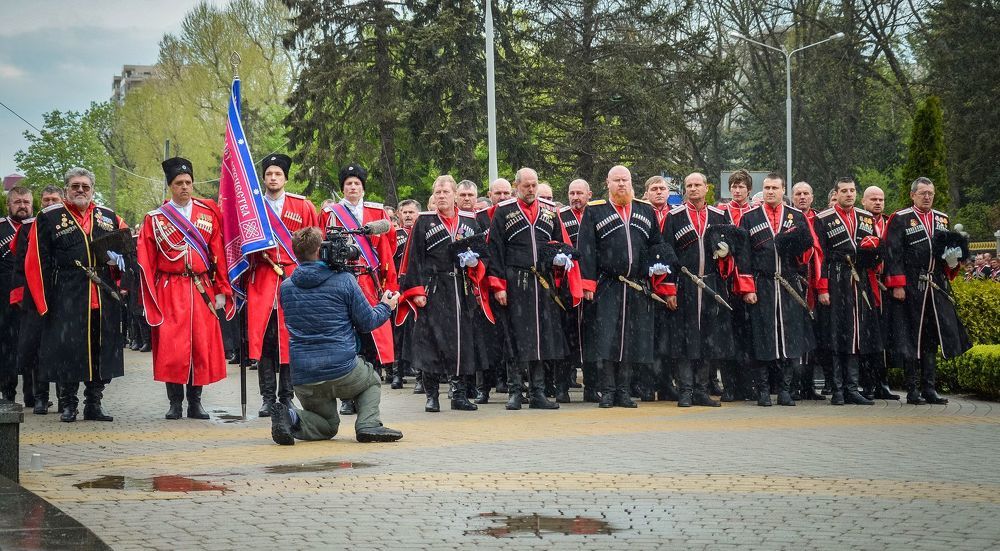 Парад Кубанского казачьего войска.