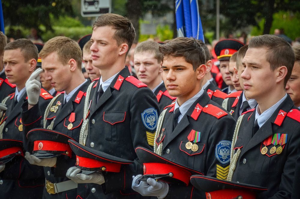 Парад Кубанского казачьего войска.