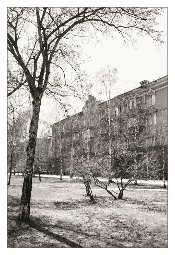 Черно-белая весна. Апрель.