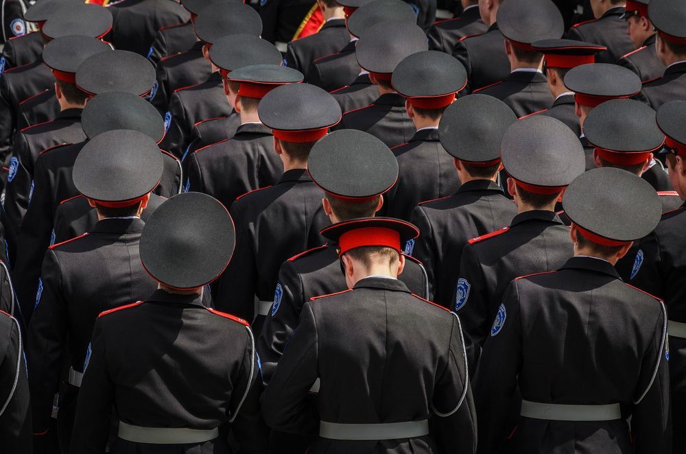 Парад Кубанского казачьего войска.