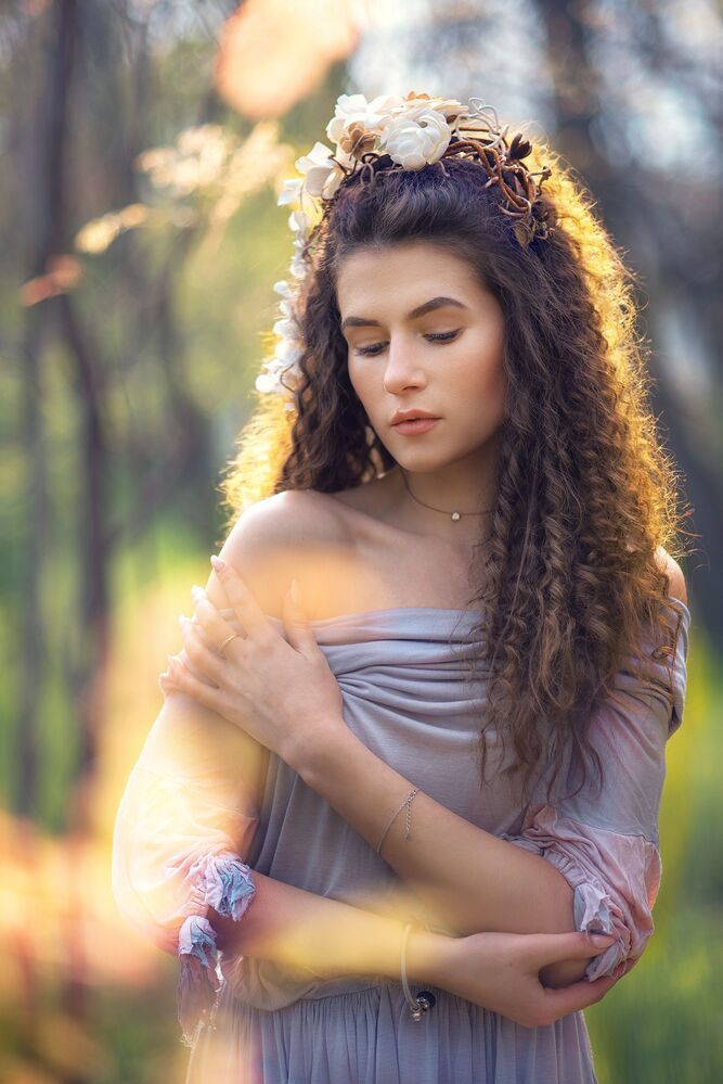glamour, studio, fashion, romantic portraits