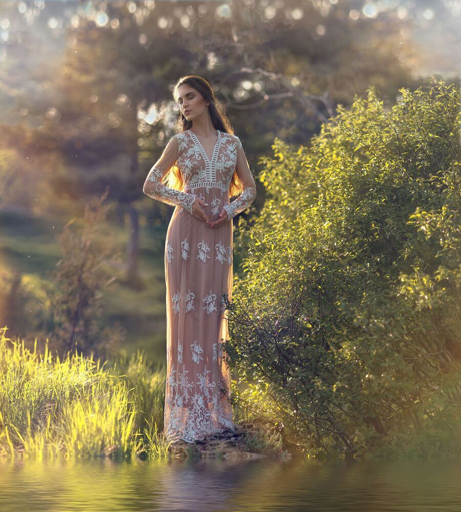 glamour, studio, fashion, romantic portraits
