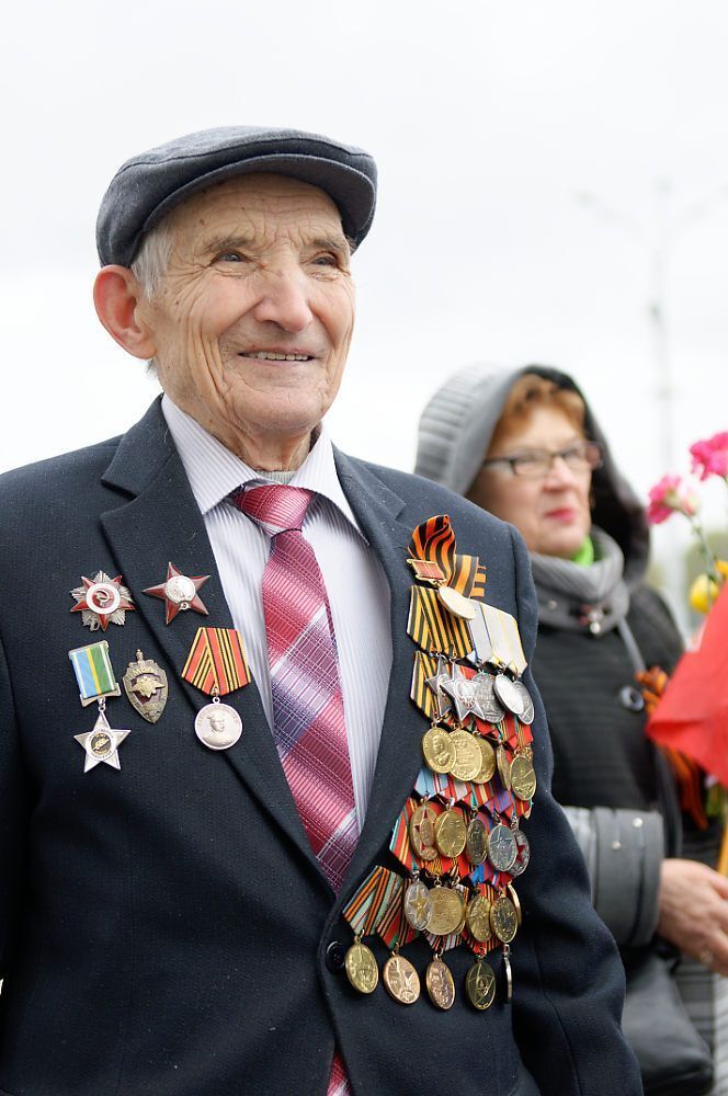 Лица Победы и тех кто помнит и чтит...  (Москва,