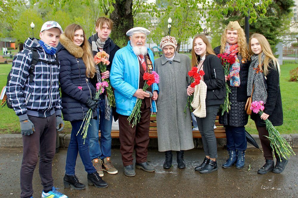 Лица Победы и тех кто помнит и чтит...  (Москва,