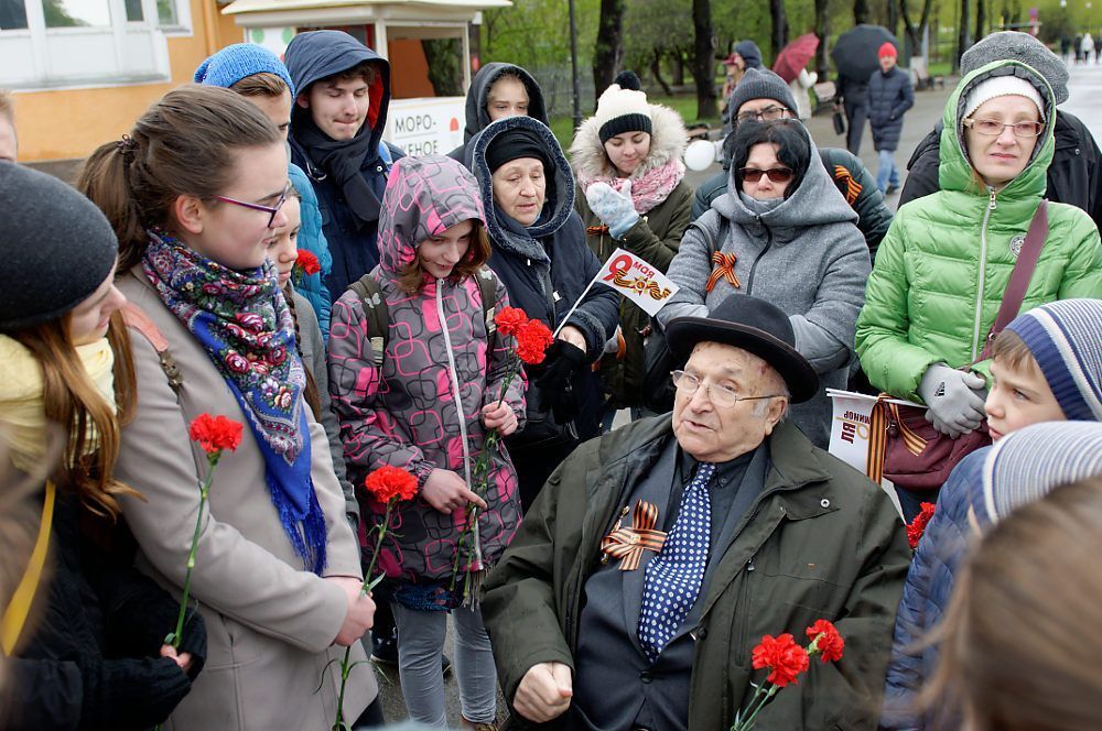 Лица Победы и тех кто помнит и чтит...  (Москва,