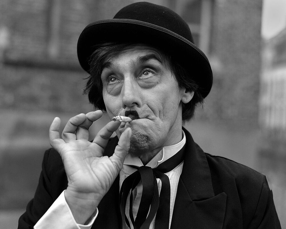 Street portraits.