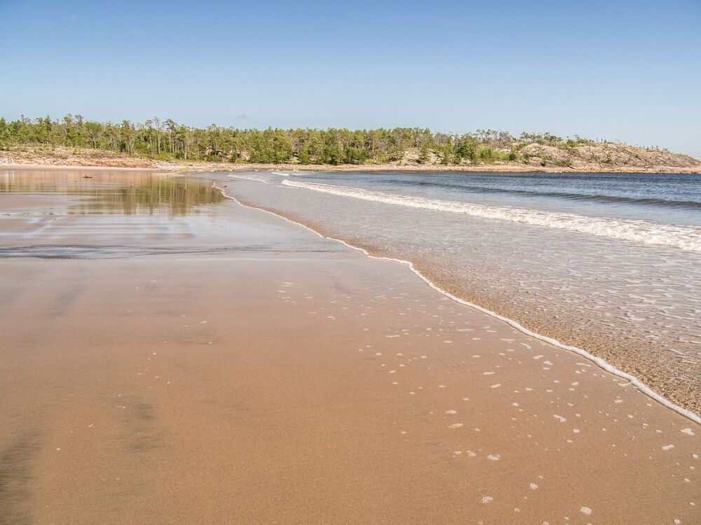 Пляжи Белого моря