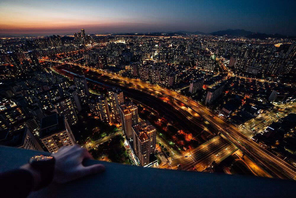 Helipad 46th floor. Seoul