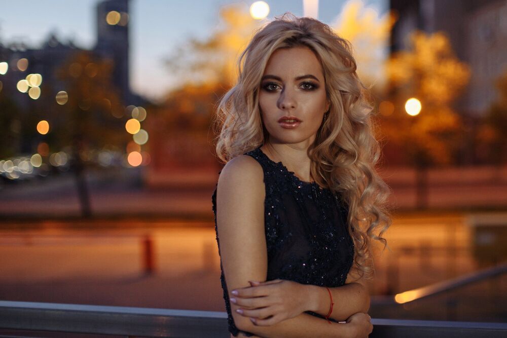 Вечерний Екатеринбург, прогулка с Анной