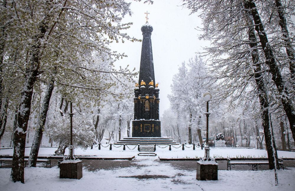 снег в мае