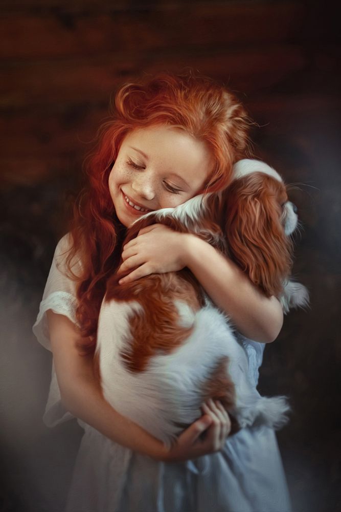 девочка с собачкой