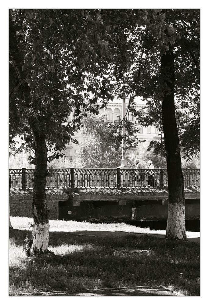Черно-белая весна. Май.
