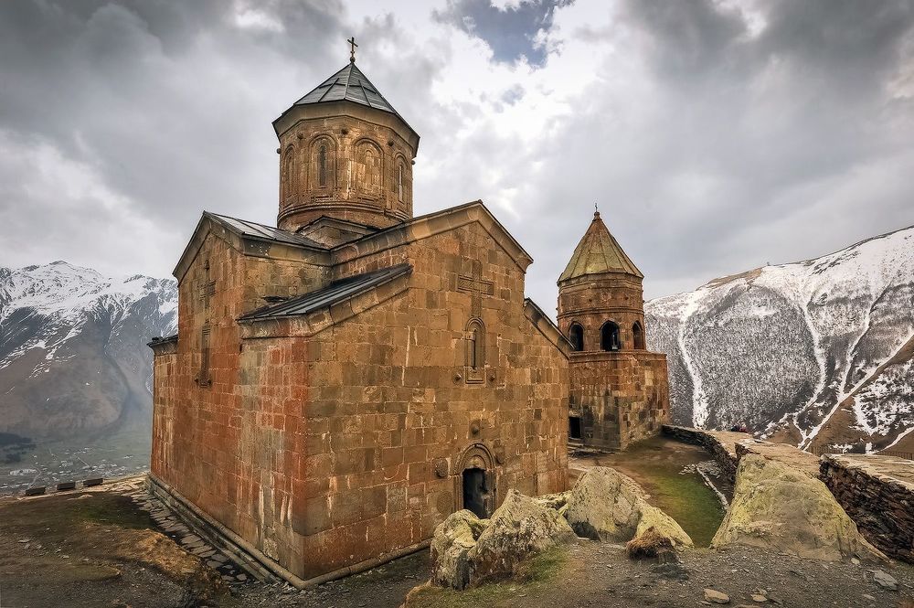 церковь Святой Троицы в Гергети