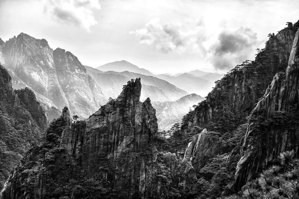 Nature's Drawings... Huangshan.