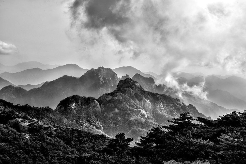 Nature's Drawings... Huangshan.
