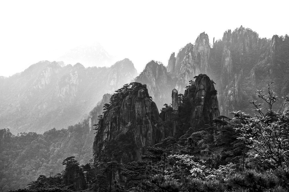 Nature's Drawings... Huangshan.